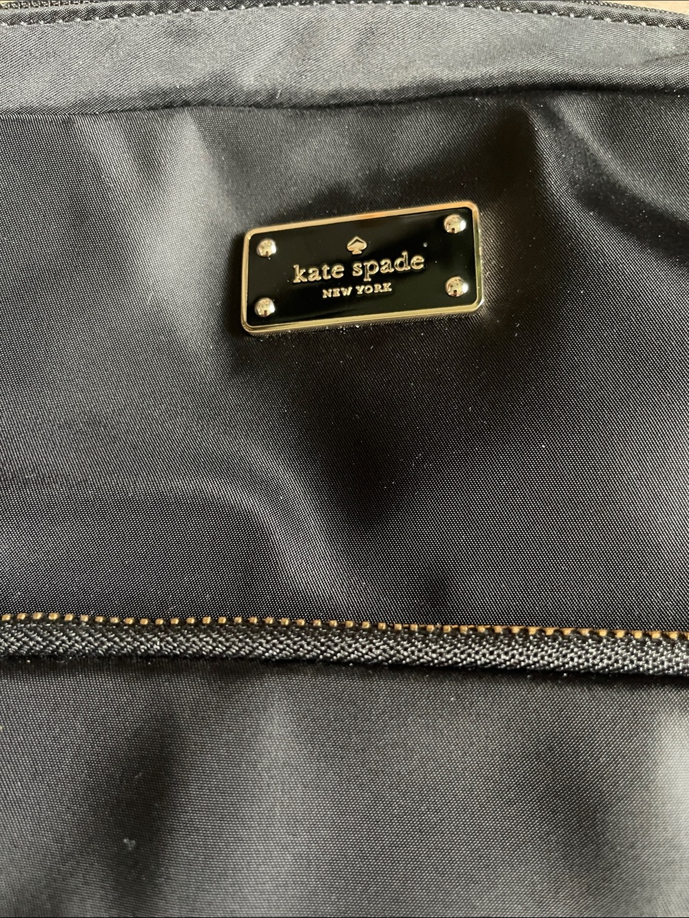 Kate Spade New York Large Hilo Black Avenue laptop backpack - Picture 3 of 10